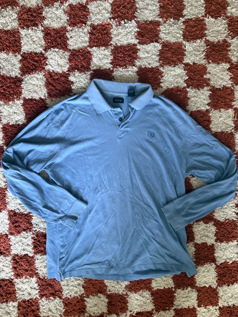 IZOD long sleeve polo